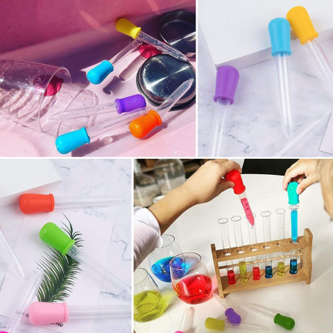 Pipetă Gradată 5 ml – Precizie și Siguranță, PVC + Silicon Fără BPA [17]
