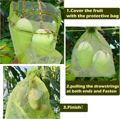 Set 20 Pungi Protectie Fructe si Legume – Protejeaza de Daunatori si Insecte [6]