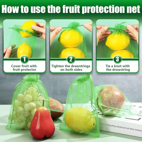 Set 20 Pungi Protectie Fructe si Legume – Protejeaza de Daunatori si Insecte [16]
