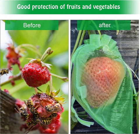 Set 20 Pungi Protectie Fructe si Legume – Protejeaza de Daunatori si Insecte [5]