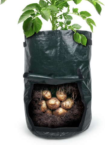 Sac pentru Plantat Legume și Fructe – Cartofi, Ceapă, Roșii, PVC Premium, 27x32 cm, 26.5 L [3]