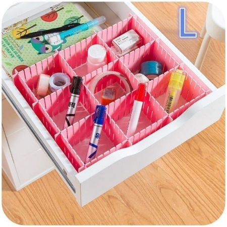 Set 10 Accesorii pentru organizatoare de Sertar in forma de X [6]