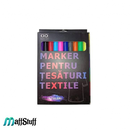 Unelte - Accesorii DIY - Markere pentru scris pe textile Set markere textile personalizate Markere pentru încălțăminte Markere pentru decorare haine Markere pentru desen pe țesături Set de markere pentru haine și încălțăminte Personalizare textile cu markere Decorare vestimentară DIY Markere permanente pentru țesături Scriere pe haine și încălțăminte