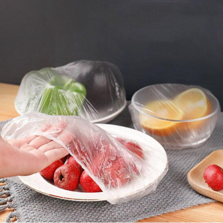 Casă - Grădină - Set 100 huse elastice pentru boluri si alimente, 8 - 20 cm diametru - MaffStuff®