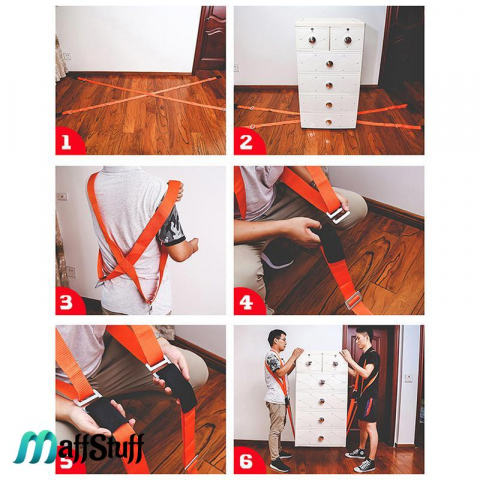 Dispozitiv mutat mobila dispozitiv ridicat mobila CHINGI MANIPULARE OBIECTE VOLUMINOASE Set curele pentru ridicat si transportat dispozitiv pentru mutat mobila ham carat mobila carat mobila set transportat si ridicat mobila [8]