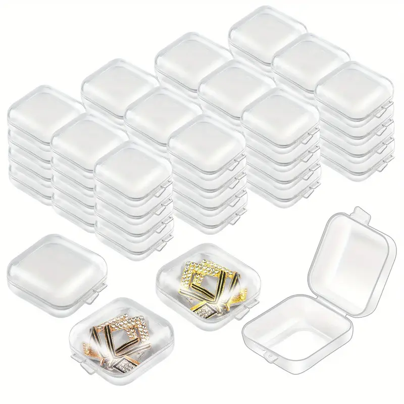 Set 20 Cutii Organizatoare Bijuterii – PVC Transparent, Inele, Cercei, Pandantive, Brățări [5]