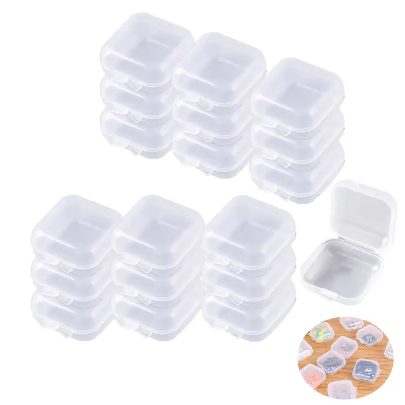Set 20 Cutii Organizatoare Bijuterii – PVC Transparent, Inele, Cercei, Pandantive, Brățări [4]