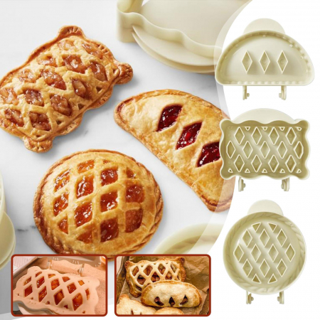 Casă - Grădină - set de 3 forme pentru strudele tarte strudele tarte cu fructe strudele cu mere tarte concealer strudels strudele cu dovleac tarte aperitiv tarte shape tape tarte cu prune strudele cu mere de post
