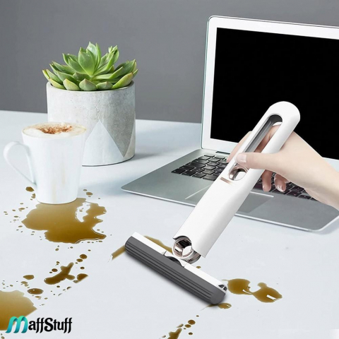 Mini mop portabil cu sistem autostoarcere mop de mana set mop mini mop portabil Set mop mini portabil Mini mop portabil Mini mop portabil pentru suprafete si geamuri mop curatenie set mini mop portabil [19]