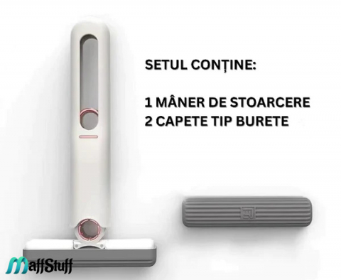 Mini mop portabil cu sistem autostoarcere mop de mana set mop mini mop portabil Set mop mini portabil Mini mop portabil Mini mop portabil pentru suprafete si geamuri mop curatenie set mini mop portabil [6]