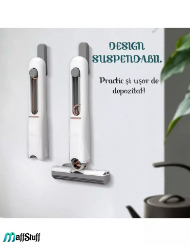 Mini mop portabil cu sistem autostoarcere mop de mana set mop mini mop portabil Set mop mini portabil Mini mop portabil Mini mop portabil pentru suprafete si geamuri mop curatenie set mini mop portabil [11]