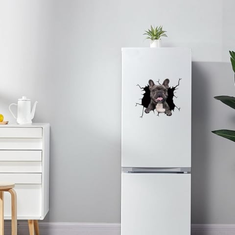 Sticker decorativ perete câine Autocolant perete câine Sticker perete design modern Autocolant perete autoadeziv Decorațiune perete câine Sticker perete animal Autocolant perete 3D câine Sticker perete cameră copii câine Autocolant perete living câine Sticker perete dormitor câine [13]