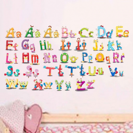 Sticker decorativ cu literele alfabetului [3]