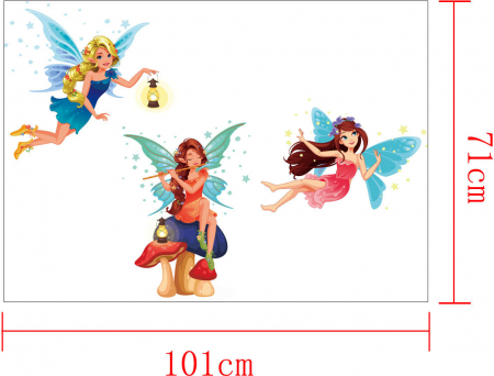Sticker decorativ cameră copil – Trei zâne ursitoare [3]