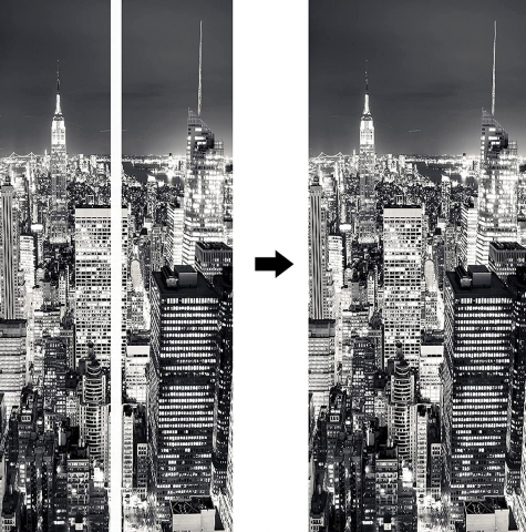 Sticker decorativ ușă 3D Autocolant ușă efect 3D realist Sticker ușă model New York în Noapte Autocolant adeziv ușă 78x200 cm Sticker ușă design urban nocturn Autocolant decorativ ușă peisaj urban Sticker ușă interior 3D Autocolant ușă peisaj New York noaptea Sticker ușă autoadeziv 3D Autocolant ușă efect vizual 3D [8]
