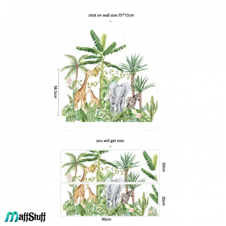 Sticker decorativ safari [5]
