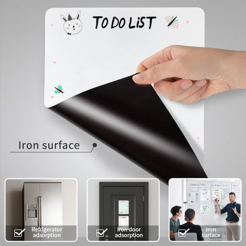 Sticker Magnetic To Do List – Organizare Task-uri, Planner & Desen pentru Frigider [7]