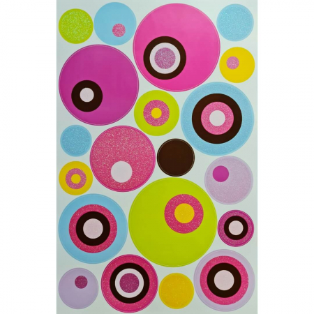 Stickere decorative, buline multicolore [0]