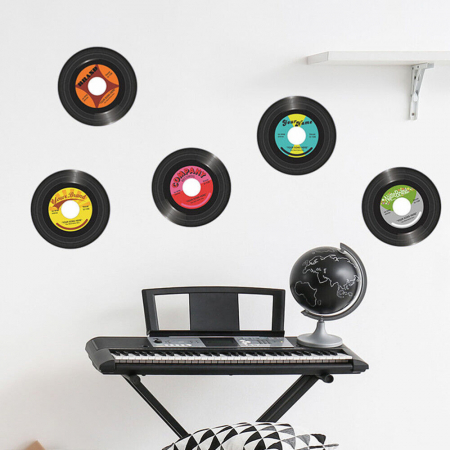 Stickere Decorative Discuri de Vinil [3]