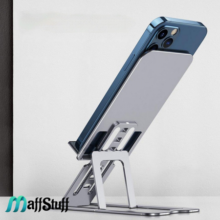 Suport birou din aluminiu pentru telefon sau tableta [9]