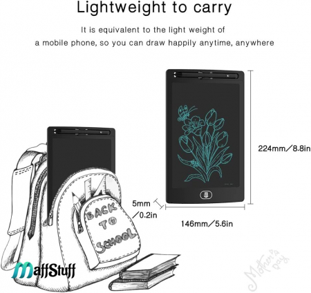 Tabletă grafică LCD pentru scris și desen – cu stylus [7]