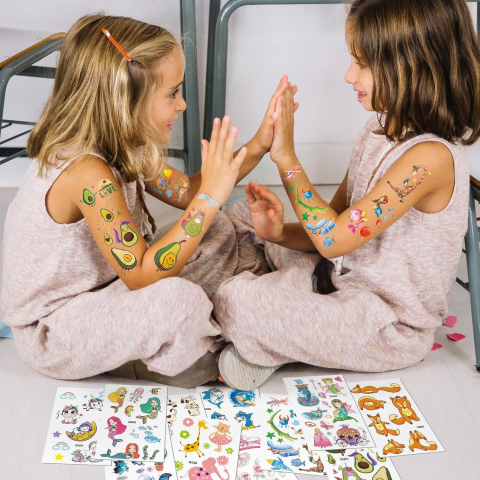 Tatuaje Fosforescente Autocolante – Stickere Temporare Glow, Ușor de Aplicat & Rezistente [11]