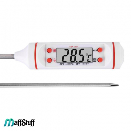 Termometru Alimentar Digital, cu Sonda Metalica Pentru Inserare in Mancare sau Bauturi [1]