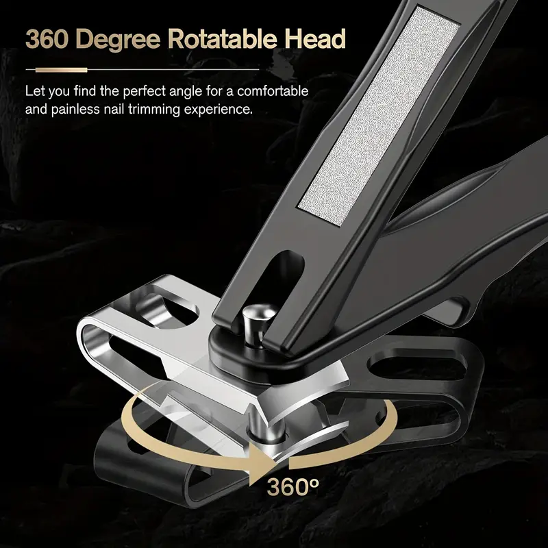 Unghieră Profesională pentru Manichiură & Pedichiură – Cap Rotativ 360°, Design Premium & Utilizare Ușoară [16]