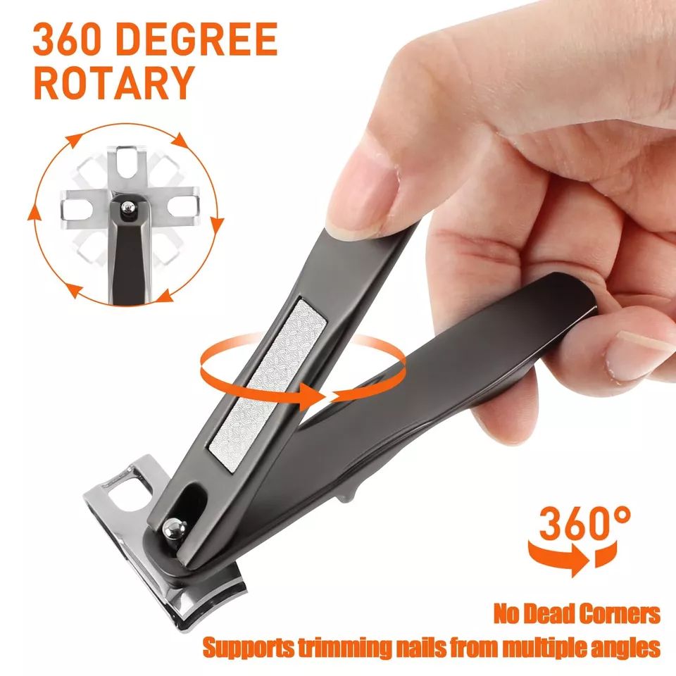 Unghieră Profesională pentru Manichiură & Pedichiură – Cap Rotativ 360°, Design Premium & Utilizare Ușoară [7]