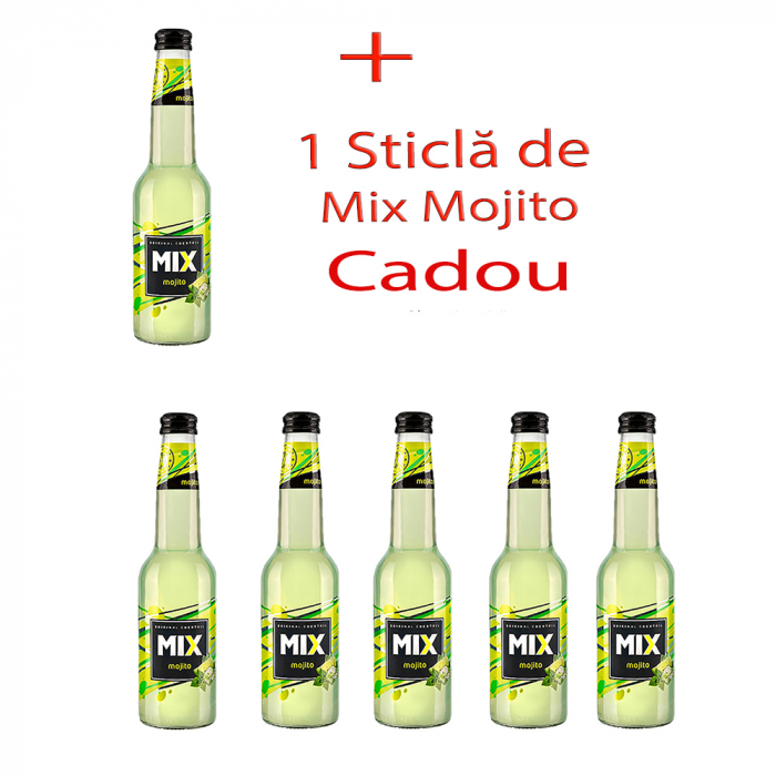 6 Sticle La Pret De 5 Mix Mojito 033 L [1]