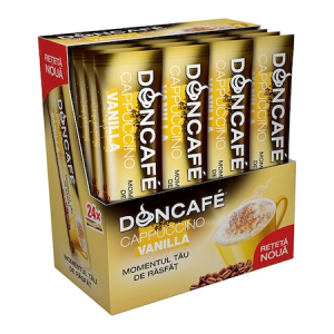 Cafea - Doncafe Mix Cappuccino Vanilla 13 Gr