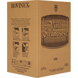 Vinuri Romanesti - Stramosesc Alb Demisec Bag in box 20 L