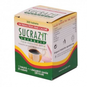 Indulcitor - Sucrazit Mushroom 300 Tablete