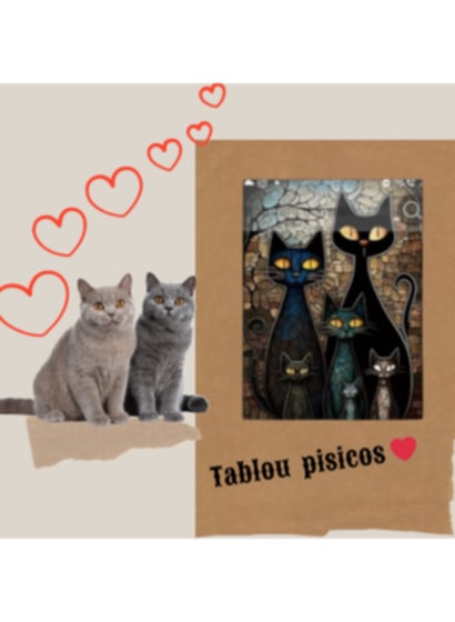Tablou pisici