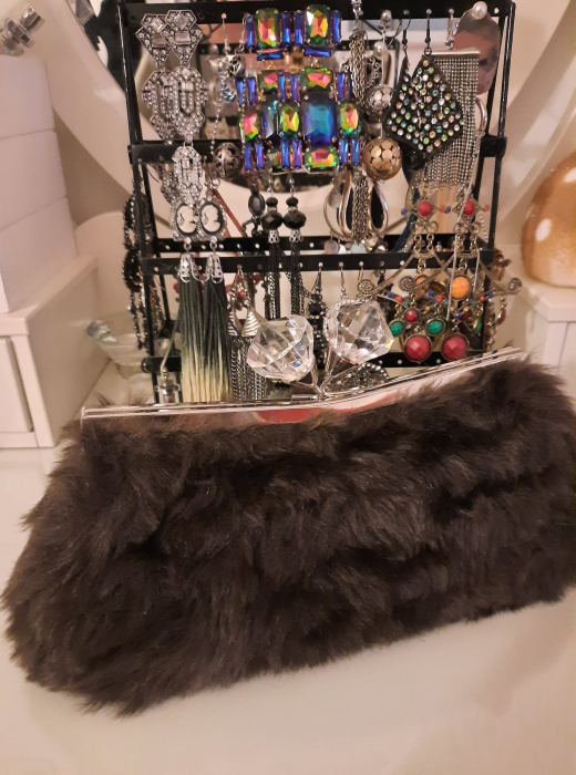 Geanta blana cu bareta lantisor [2]