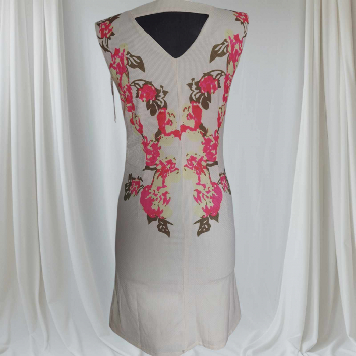 Rochie asimetrica de vara din bumbac [2]