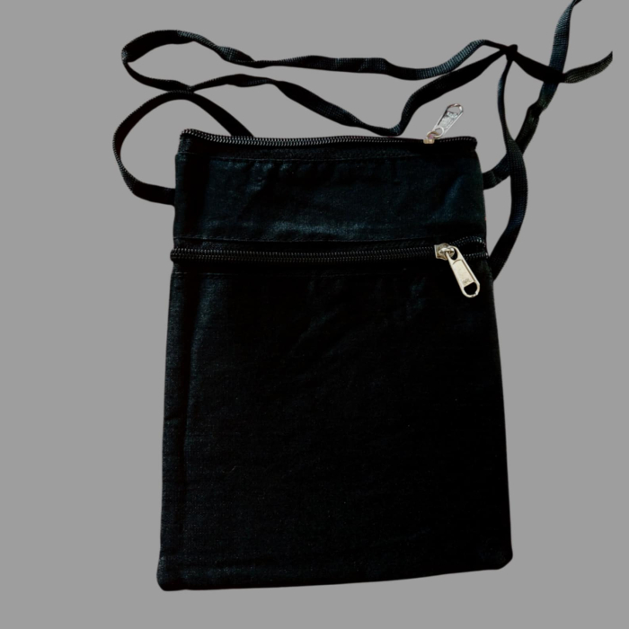 Gentuta tip borseta din material textil si camila  brodata [3]