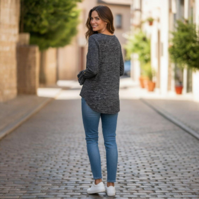 Bluza negru spicat cu bufnita din tinte aurii [2]