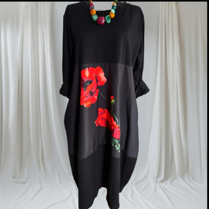rochie-din-bumbac-tip-baby-doll-cu-imprimeu-maci-pe-ambele-parti [2]