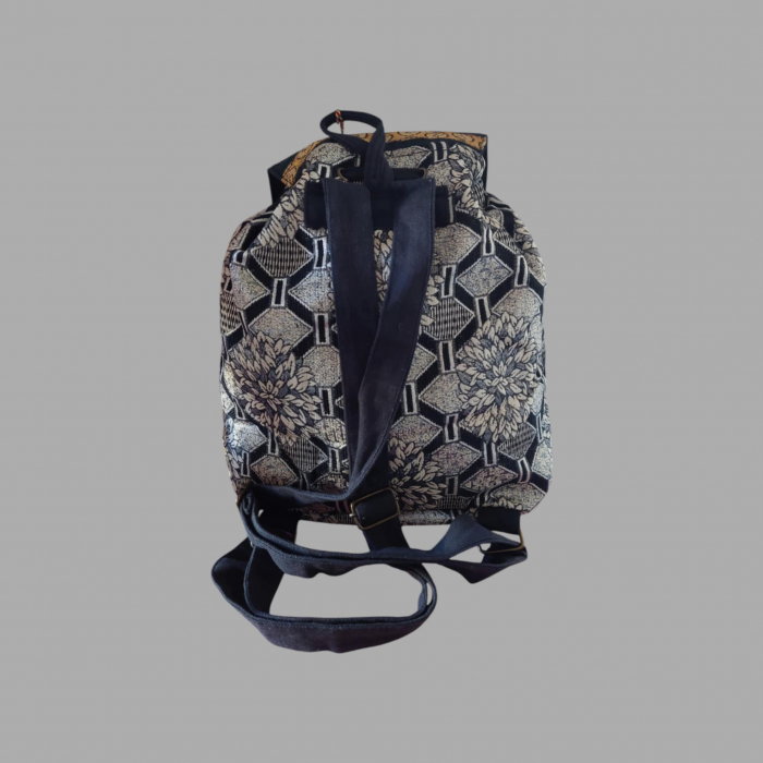 Rucsac din Material Textil cu Pietre Margele si Paiete [2]