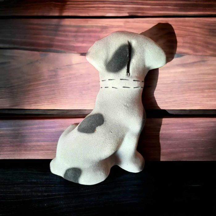 statueta din ceramica in forma de catel [2]