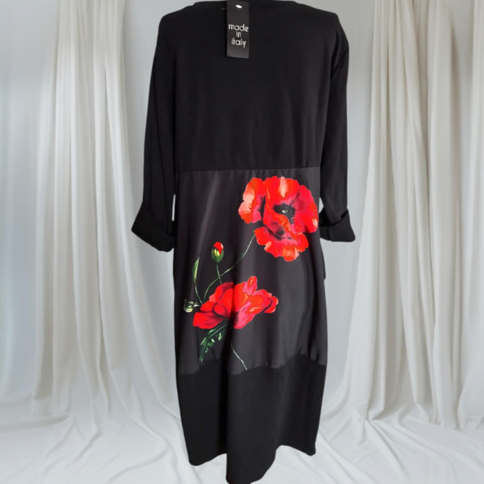 rochie-din-bumbac-tip-baby-doll-cu-imprimeu-maci-pe-ambele-parti [3]
