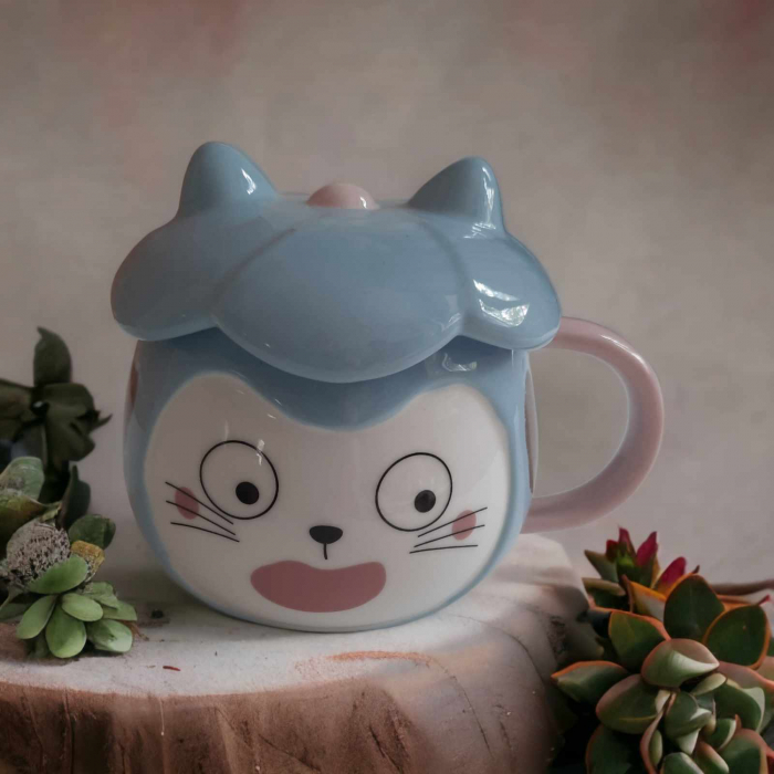 cana pisica din ceramica cu capac [3]