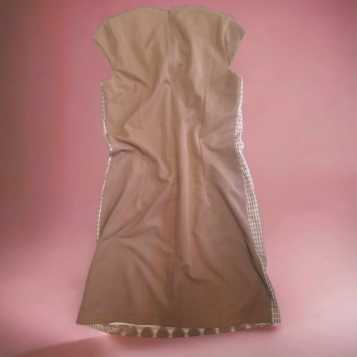 rochie model romb cu maneca scurta [2]
