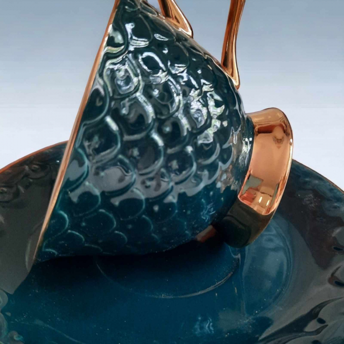 cescuta si farfurioara eleganta pentru ceai cafea [5]