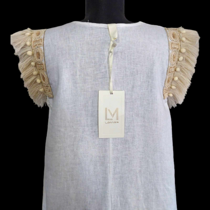 rochie-de-vara-mini-din-in-cu-macrame-si-franjuri-la-maneca [2]