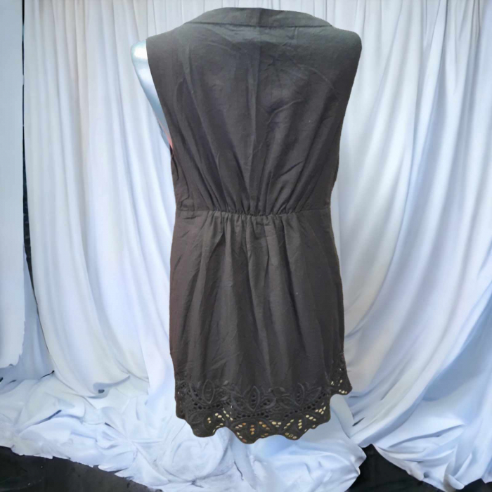 Bluza din bumbac cu broderie pe piept [2]