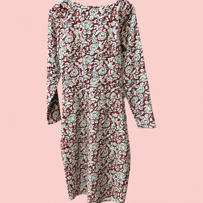 rochie office cu pense la decolteu [2]
