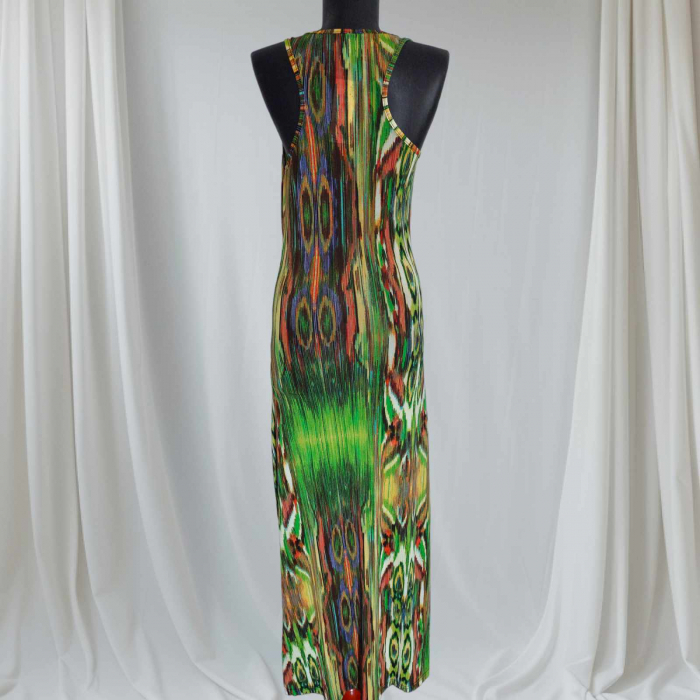 rochie-lunga-de-vara-cu-imprimeu-predominant-verde [2]