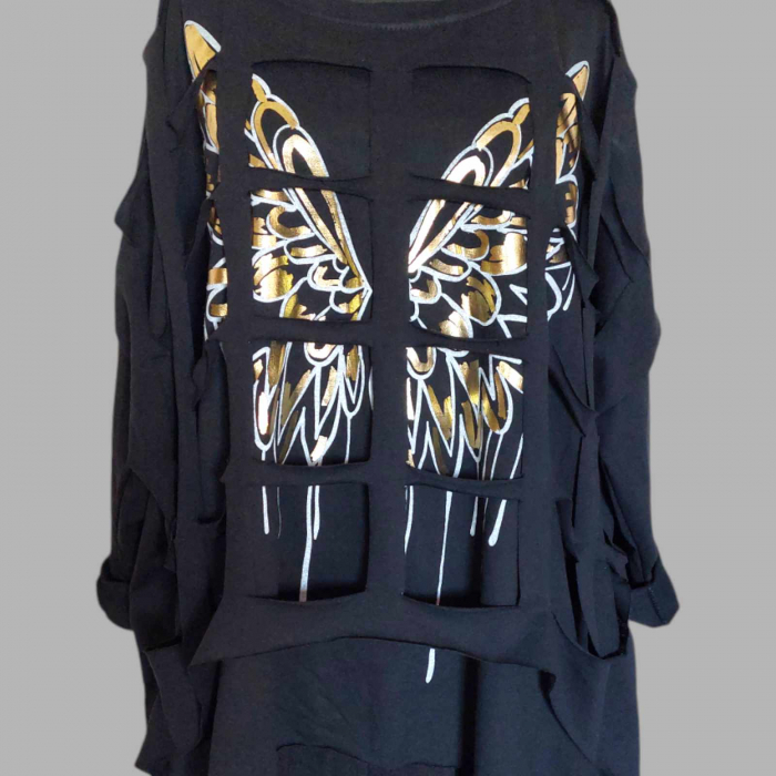 bluza-crem-din-bumbac-cu-desen-fluturi-aurii-pentru-marime-mare [4]